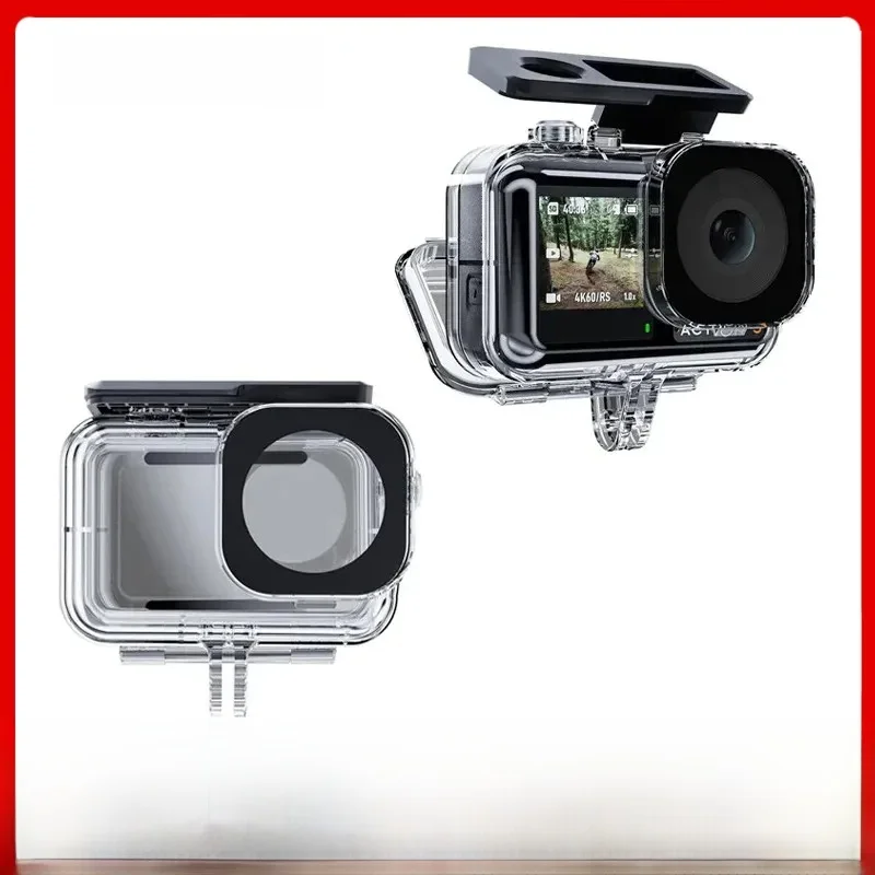 Wodoodporna obudowa TELESIN 45M do kamery sportowej C TELESIN 45M Wodoodporna obudowa do DJI OSMO Action 3 4 5pro, obudowa do nurkowania pod wodą C — zdjęcie produktu 7