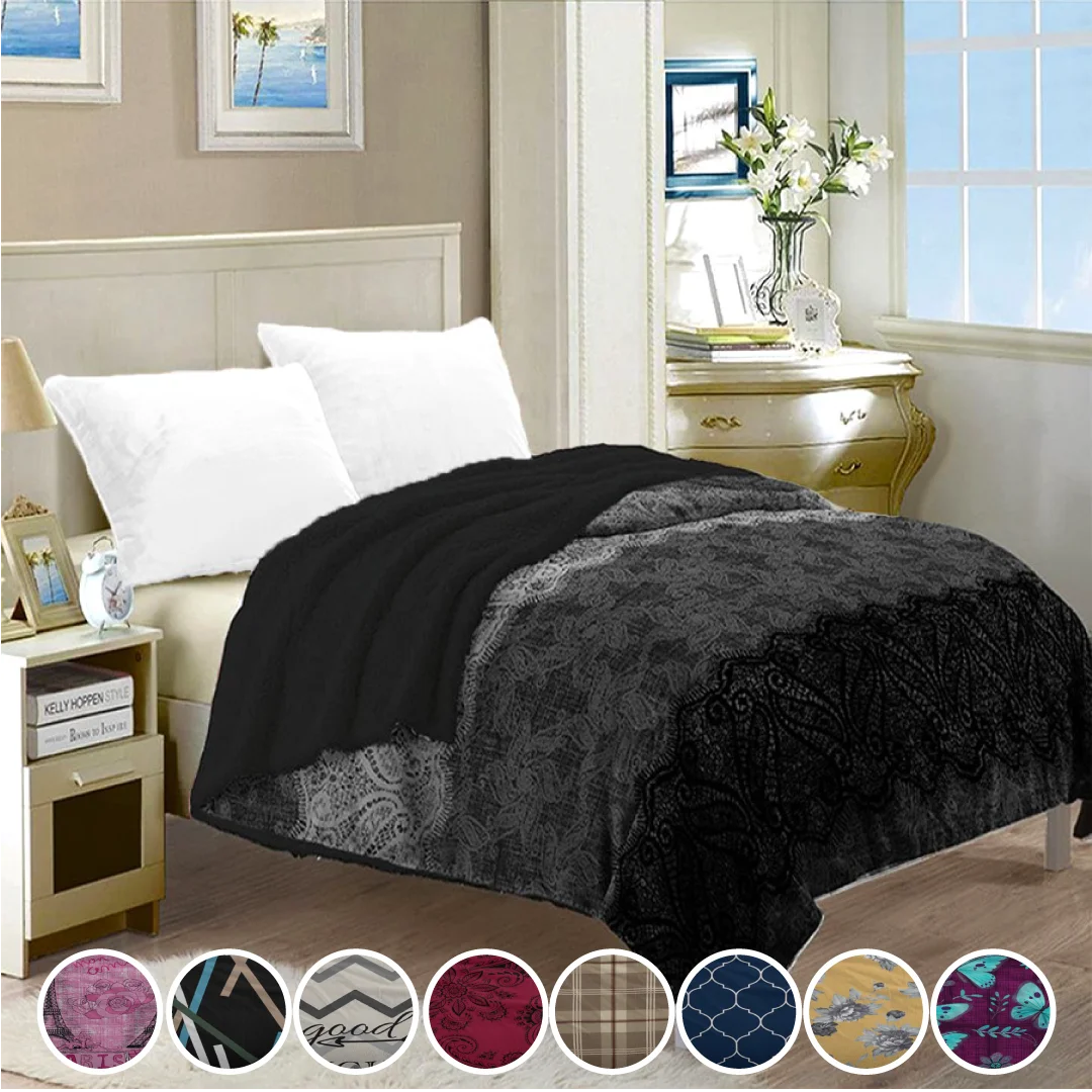 New Super Thickened Winter Cover for Double Bed, Shearfish Cover, Warm Quilt Soft and Comfortable