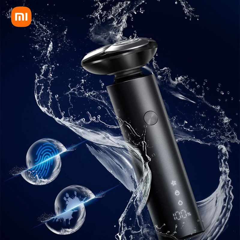 

New XIAOMI MIJIA Men's Electric Shavers S301 Beard Trimmer Machine Shaving Portable Flex Razor 3 Head IPX7 Washable Trimmer