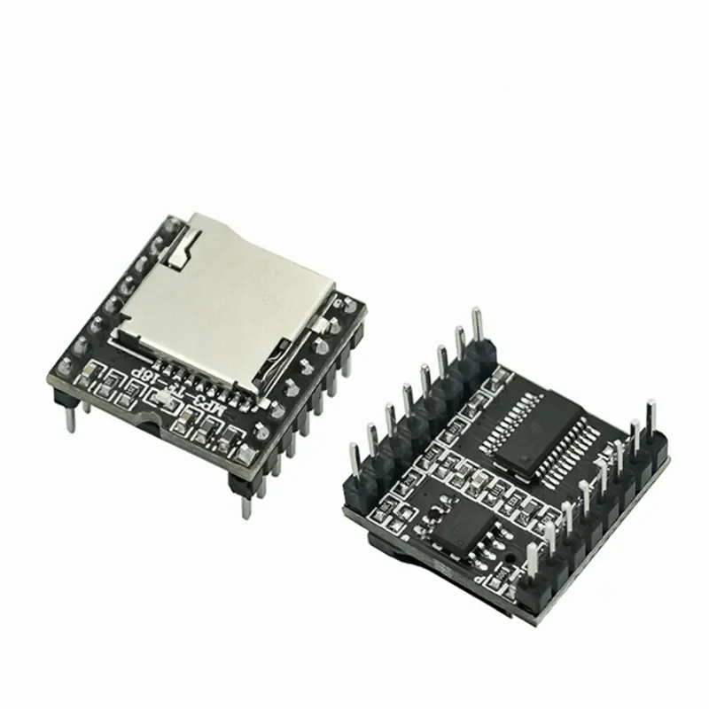 Płytka modułu odtwarzacza Mini MP3 DF Płytka dekodowania głosu MP3 Audio dla Arduino obsługująca kartę TF U-Disk IO/Port szeregowy/AD DFPlayer — zdjęcie produktu 5