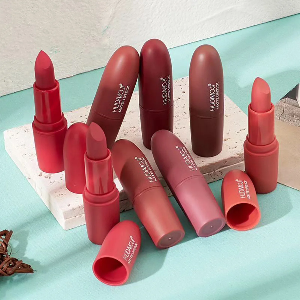 Batom Matte Long Lasting - Hudamoji
