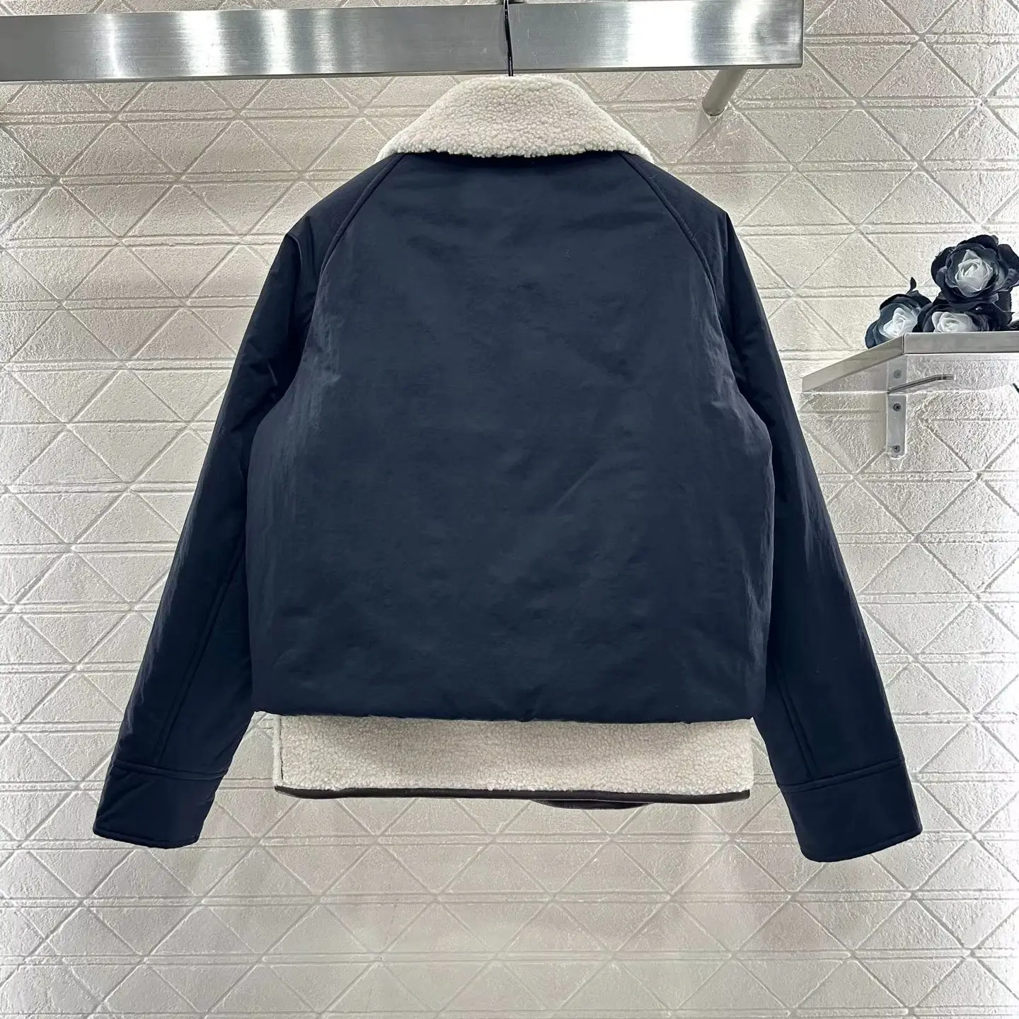 

2025 Autumn And Winter New Woman Clothe Teddy Velvet Two-Piece Set Can Be Detached With Layered Cotton Jacket + Vest