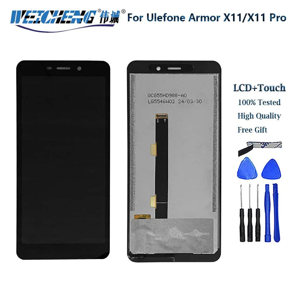 For Ulefone Armor X11 X11 Pro LCD Display Touch Screen Assembly Repair lcd For Ulefone ArmorX11 Pro X11 LCD Display