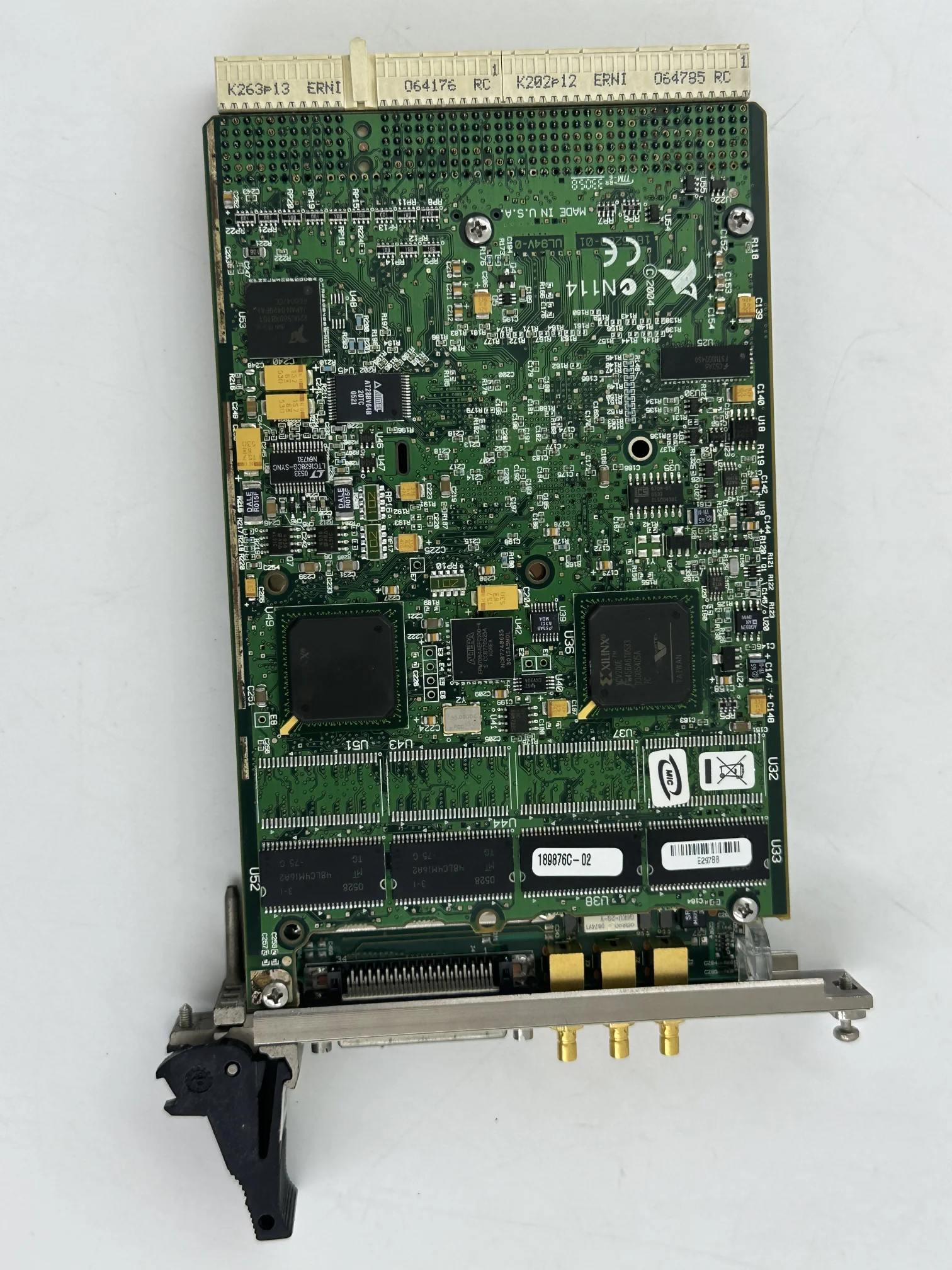 National Instruments NI PXI-6552 100MHz Digital I/O Module PXI Card