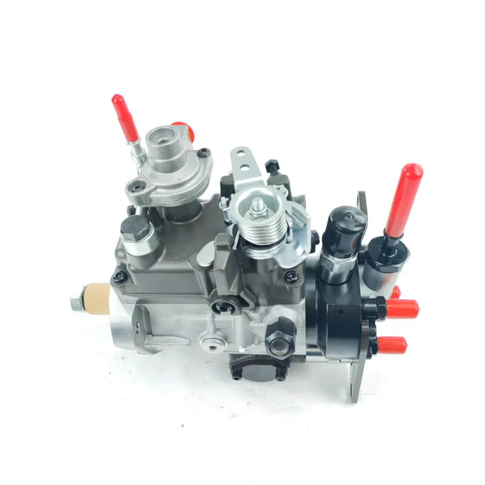 9520A195G Rotor Fuel Injection Pump, 2644C347 12V Solenoid With Return Pipe for Perkins 1104D‑44TA 4‑Cylinder Diesel Engine