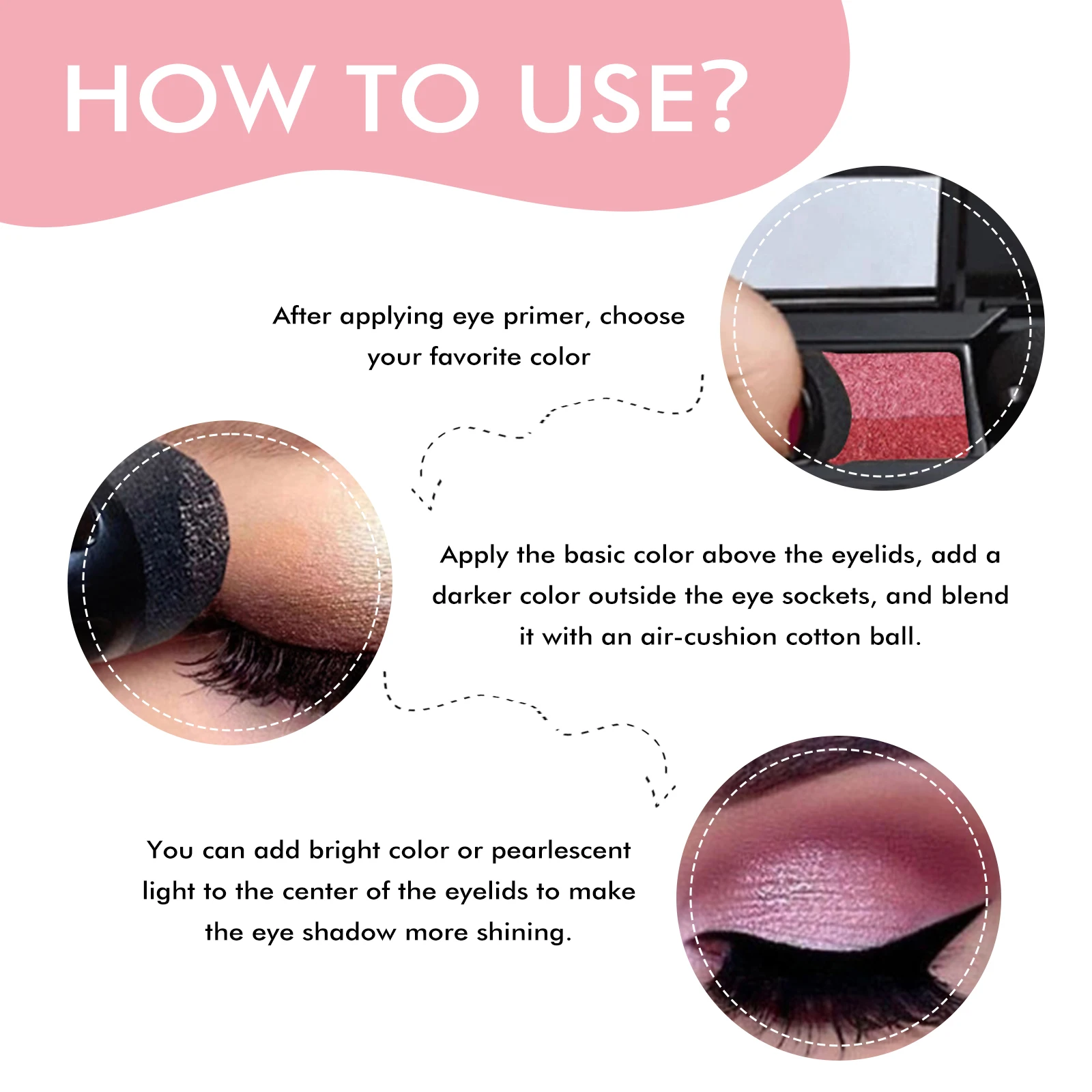 EELHOPE كسول ظلال العيون ماكياج سريع سهل التلوين مقاوم للماء مقاوم للعرق ماتي المرأة دائم الجمال لونين ظلال العيون صينية #5