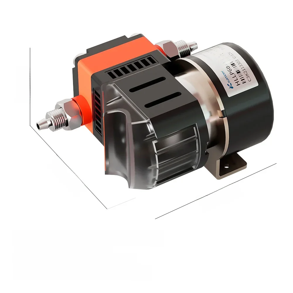 Kamoer 800 ml/min HLLP600 pompe à liquide à membrane 12 V 24 V BLDC haute pression liquide 0,9 mpa longue durée de vie pour l'analyse et le remplissage en laboratoire