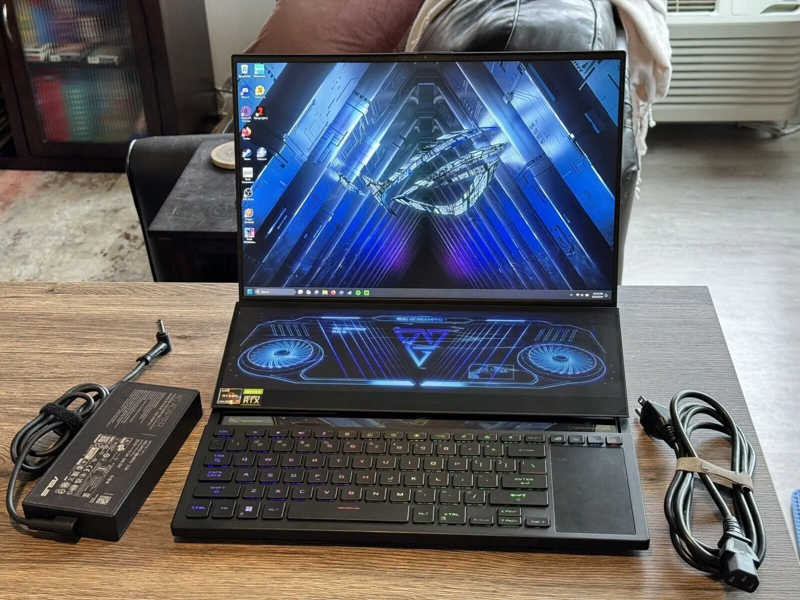 

Brand New ROG Zephyrus Duo 16 GX650PY Dual Screen Gaming Laptop, 16 9 7945HX, 16GB, RTX 4090