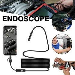 8mm 1080P IP67 Car Video Sewer Piping Drain Inspection Automotive Endoscope Camera For Android Cars Smartphone Industrial Usb C