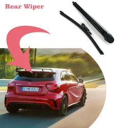 Rear Wiper Blades for Mercedes Benz A Class 160 180 200 250 W176 Windscreen Window Brushes Cleaning Rubber Cutter Accessories