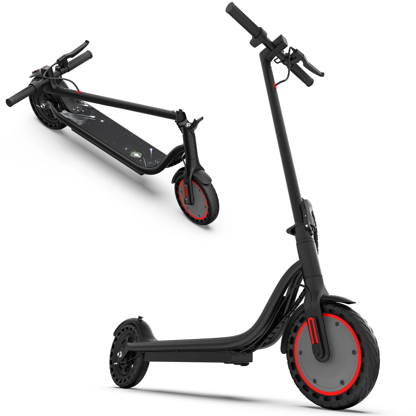 JUICE ASE Opvouwbare Elektrische Scooter voor Volwassenen, 250W Motor, 25 km/u Topsnelheid, 8,5 inch Banden, LED Display, APP-verbinding mogelijk, 20-30 km Bereik
