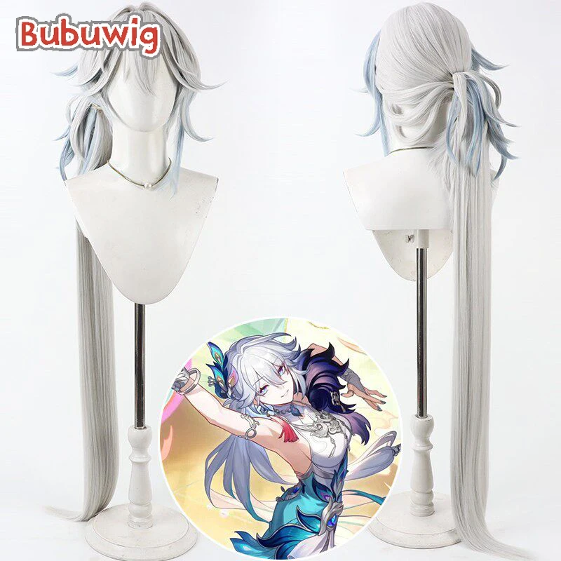 bubuwig-perruques-synthetiques-yao-guang-pour-cosplay-jeu-honkai-star-rail-perruque-yao-guang-100-cm-blanc-argente-melange-bleu-resistante-a-la-chaleur