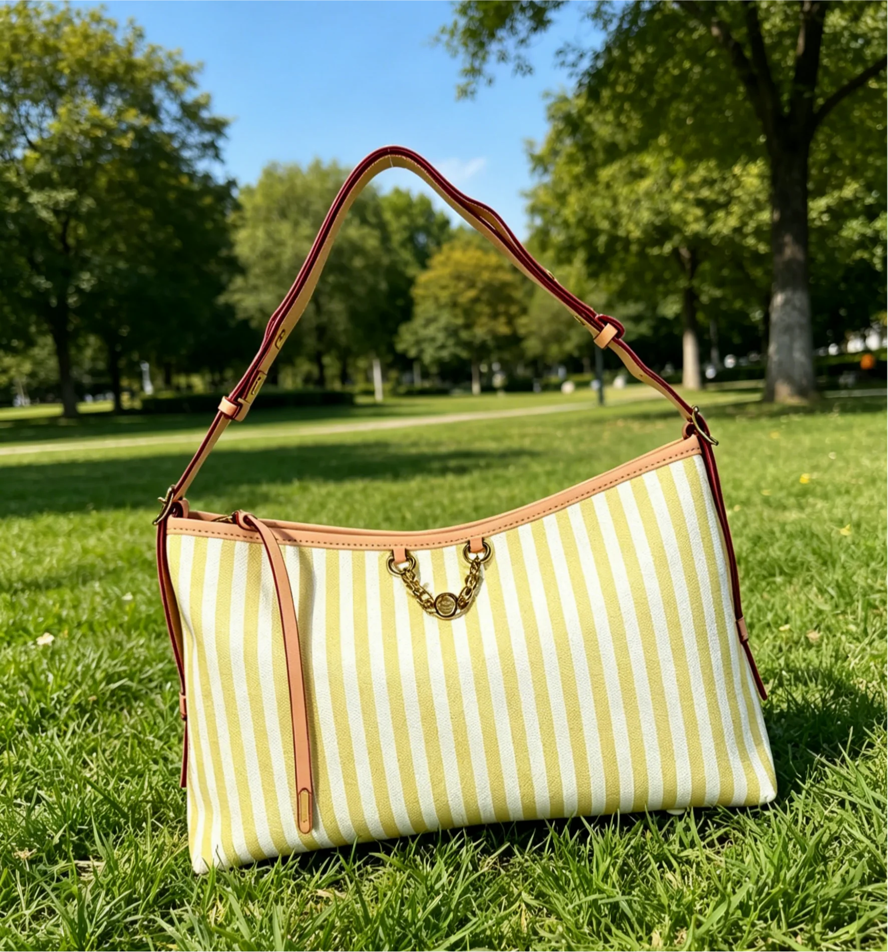 2026 Size: 36x19x10 cm NO BOX New Model - Versatile and Fashionable PU Leather Bag - Durable, High-Quality and Affordable