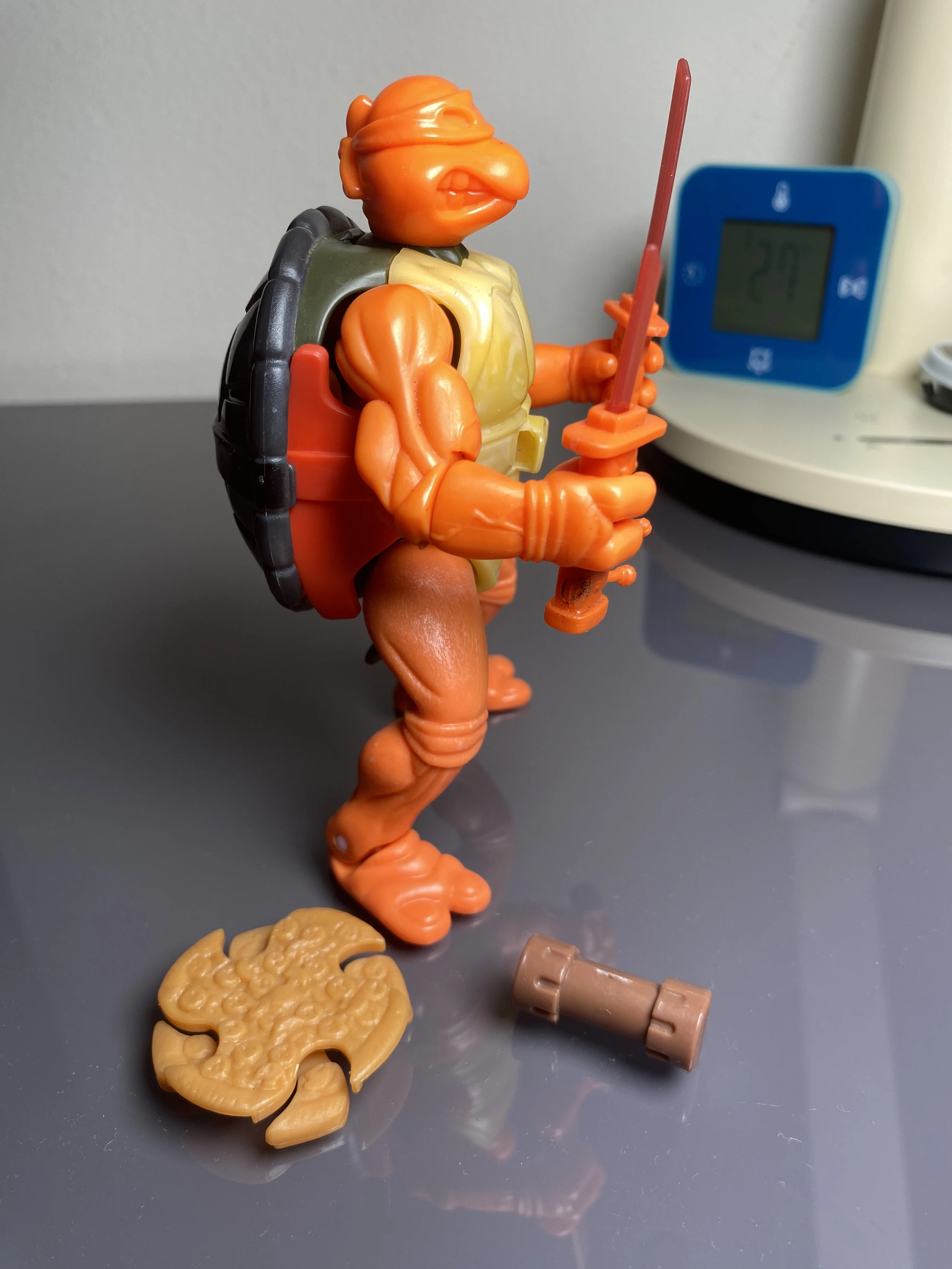 TMNT 4.25 pouces figurine rare moule original joint mobile moule original figurine d'action numérique