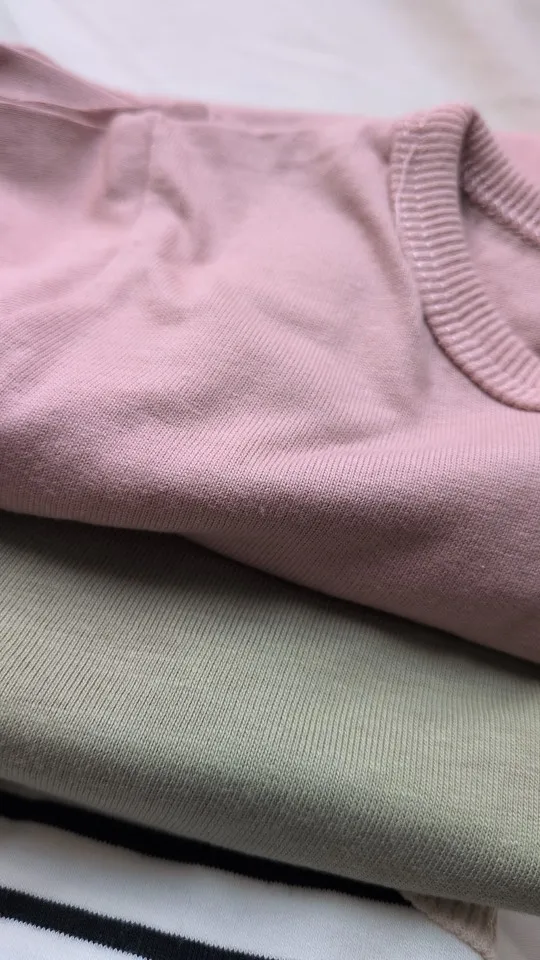Infant Newborn Girls Boys Autumn Full Sleeve Striped Top Tees Kids Baby Casual Bottoming Shirts Toddler T-shirts Cotton Clothing photo review