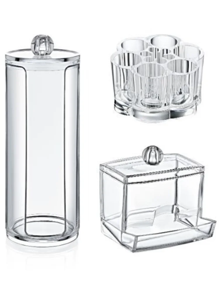 

Makeup Organizer Seti 3 PCs Makeup Malzemelerini Toparlayan You Dağınıklıktan Kurataracak Special Combination
