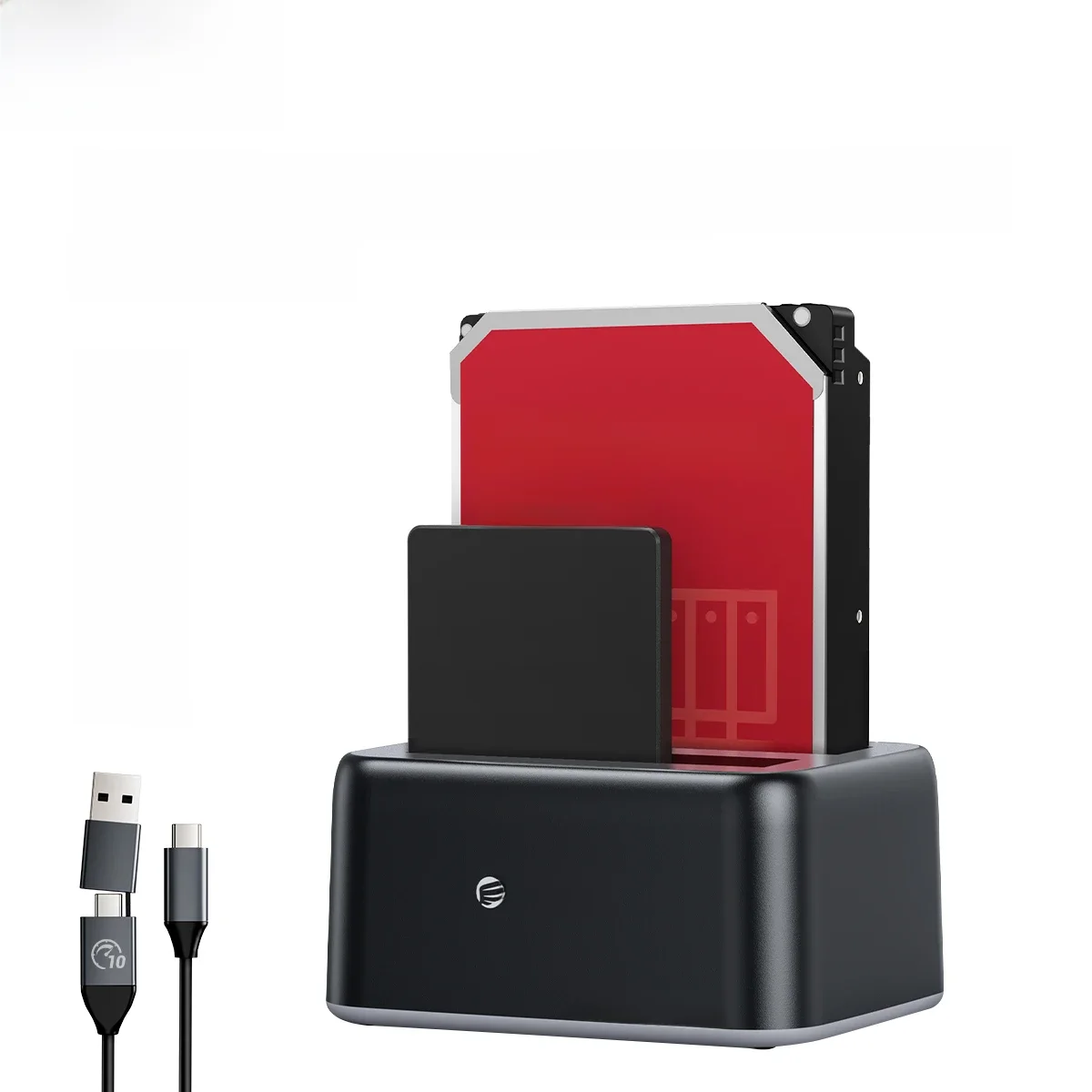 Obudowa dysku twardego ORICO 3,5" SATA do Type-C 10 Gb/s Stacja dokująca do dysku twardego Obsługa zasilacza UASP 12V3A dla dysku twardego/SSD — zdjęcie produktu 7