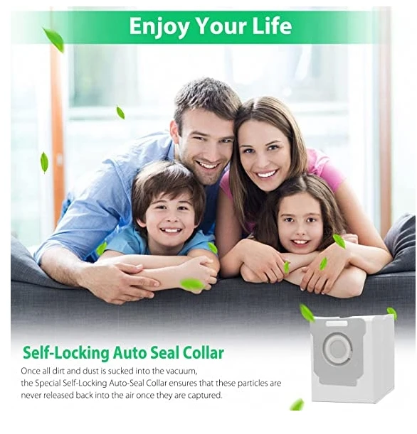 Staubbeutel für iRobot Roomba i3 i7 i7 + Plus 7550 i8 8150 i4 i6 j7 7150 E5 E6 S9 plus Robotic Reiniger Zubehör Ersatzteile Kits