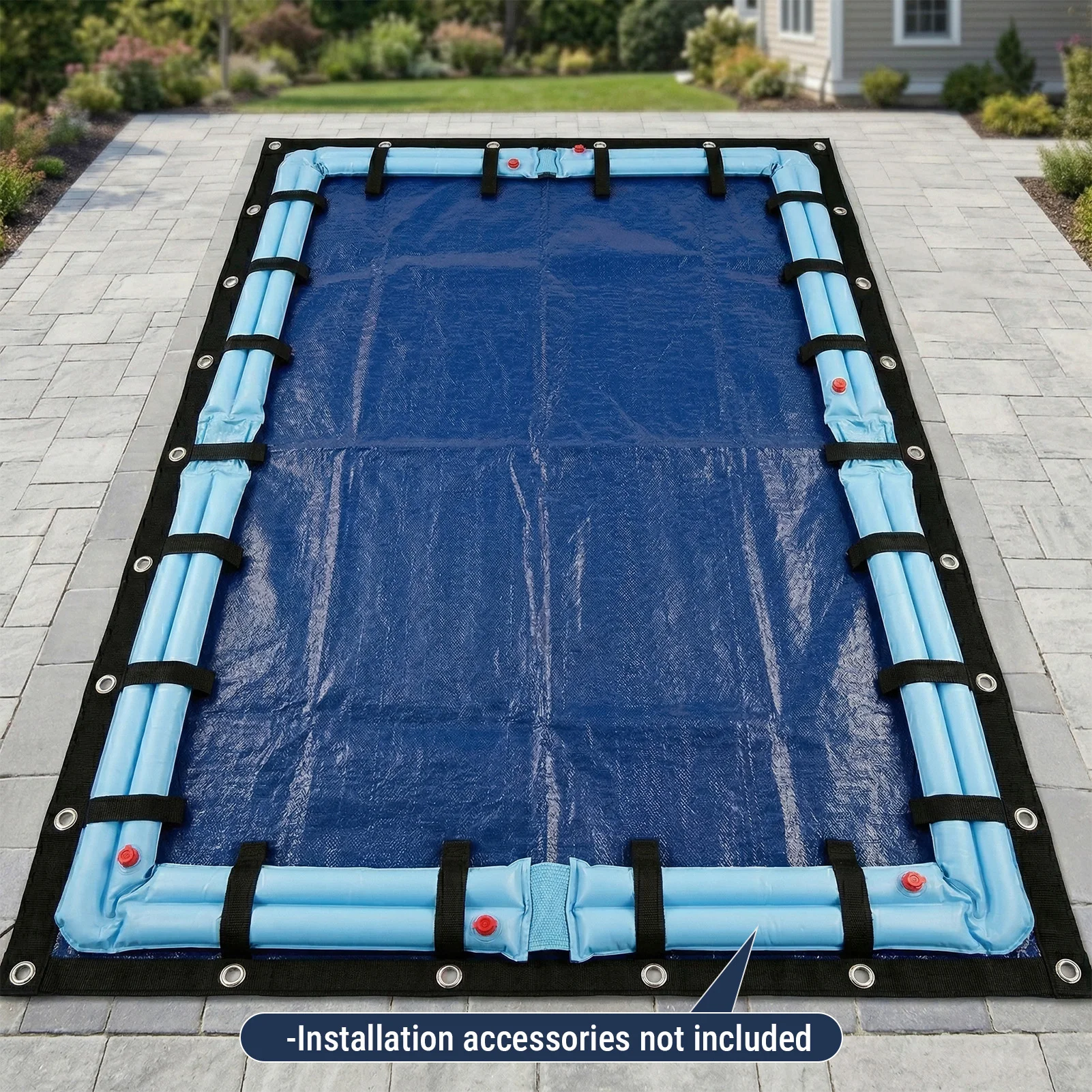 Capa Protetora para Piscina Quadrada Grande Resistente UV