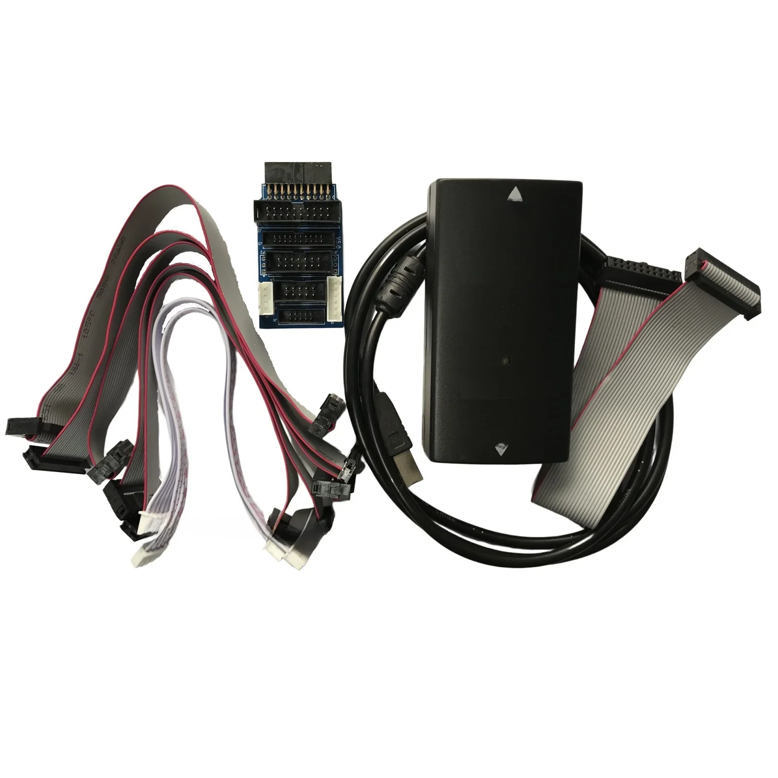 JLink V9 J LINK V9 Do J-LINK V9 ARM Emulator Adapter Płytka przełączająca Płaski kabel taśmowy Do STM32 ARM MCU USB JTAG Debug Tool — zdjęcie 2