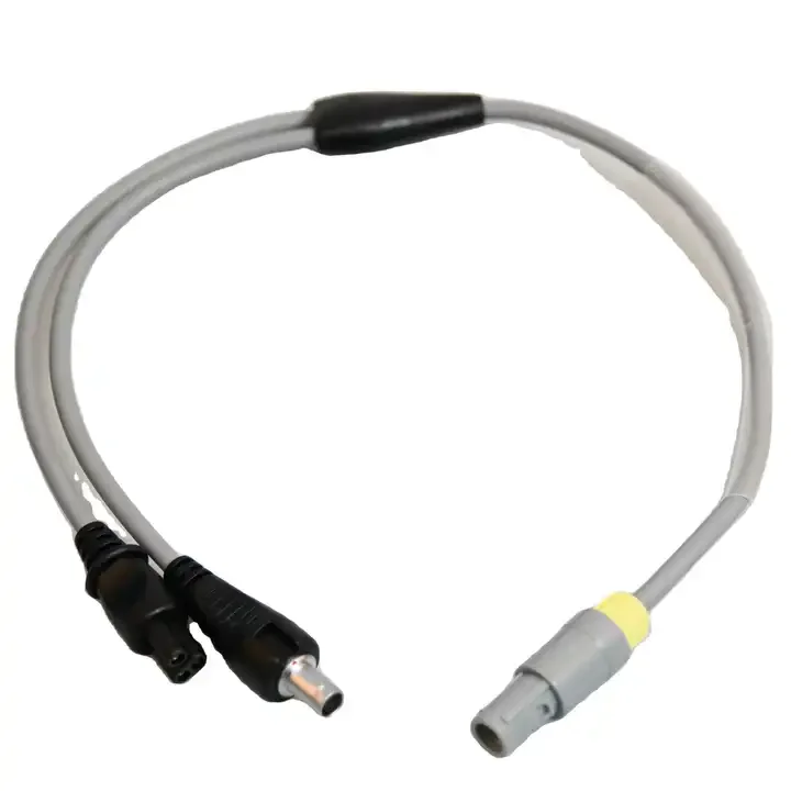 Compatible humidifier Temperature Probe Dual Heated Breathing Circuit adapter cable