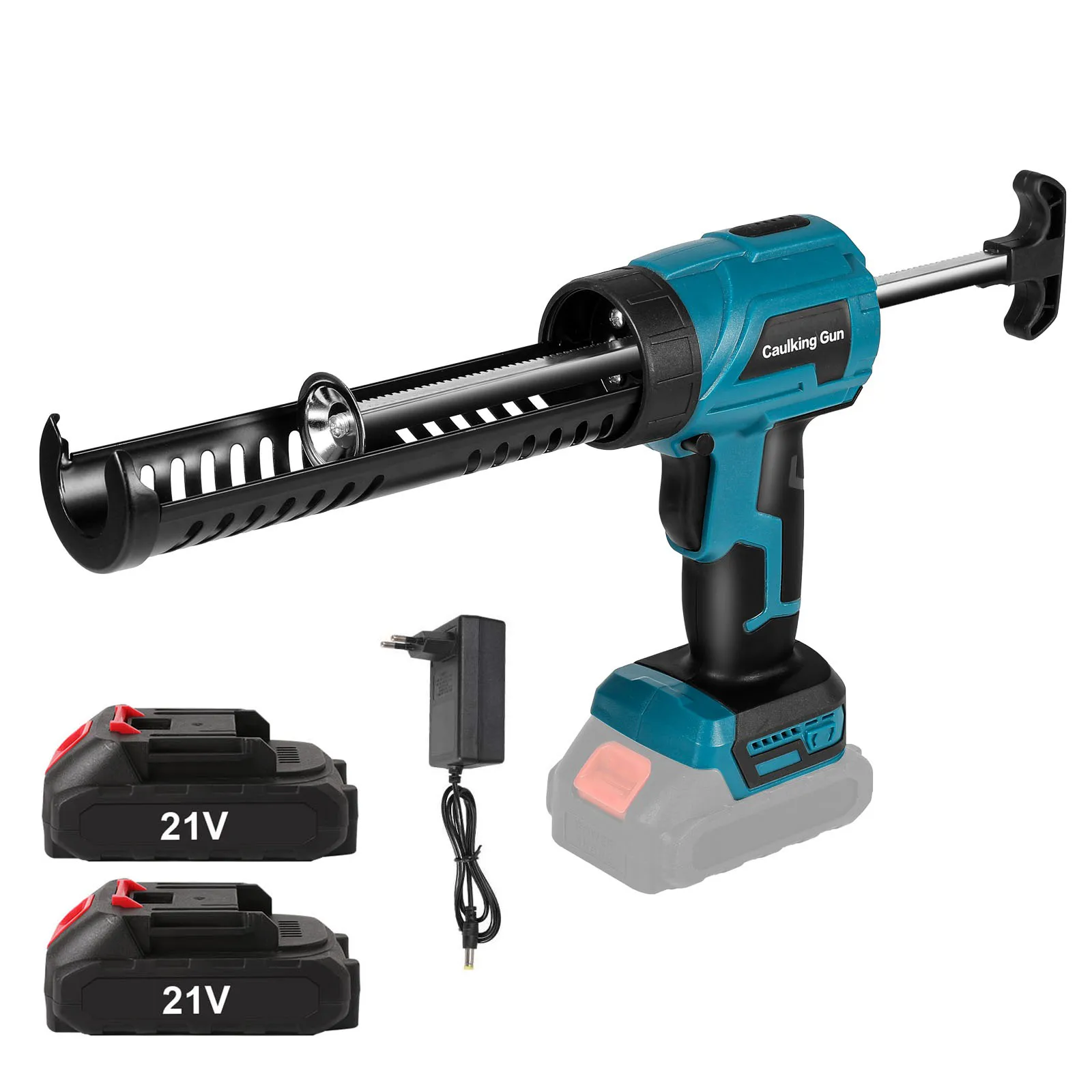 4 snelheden Draadloos elektrisch kitpistool Draadloos glaslijmpistool Deuren Ramen Vullen Naaipistool Voor Makita 21V batterij