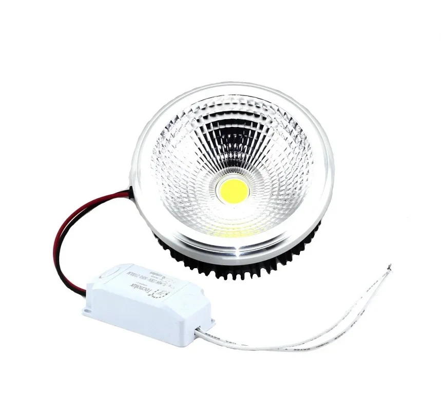 Bombilla led qr111 18 w 3000 k luz cálida 2100 lúmens 220-250v