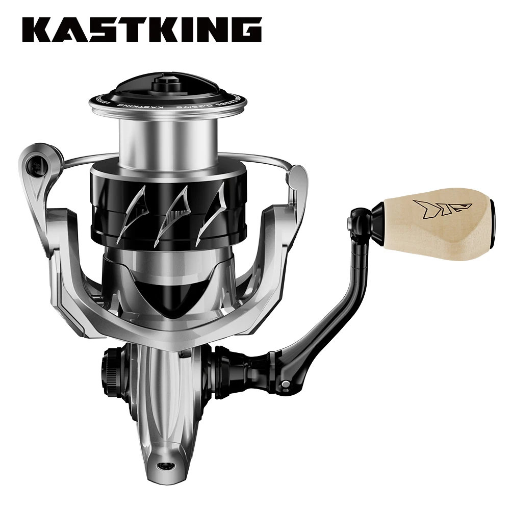 KastKing Spartacus III Innovative Water Resistance Spinning Reel 8KG Max Drag Power 198g Light Weight For Bass Pike Fishing