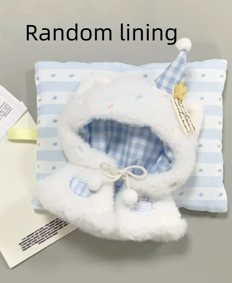Nur 10 cm große Seestern-Körper-Minikleidung, Kopfbedeckungen, Umhänge, Babykleidung, kleine Umhänge, Baumwollpuppen sind für 10 cm große Puppen geeignet. – Detail 3