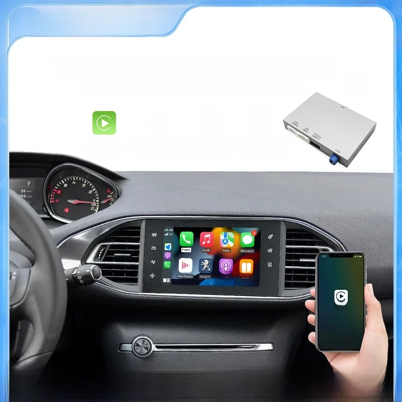 KIT de voiture sans fil Android Auto pour Cristaux SMEG Picasso C4 C5 DS4 DS3 DS5 308 508 5008 3008, accessoire multimédia