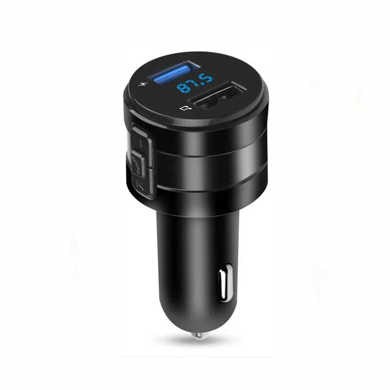 Bluetooth 4.2 FM Sender 2,1 A Dual USB Ports Modulator Auto Ladegerät Freisprecheinrichtung MP3 Player Zigarettenanzünder Adapter