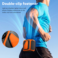 8000mAh Waist Fan Portable Handheld Hanging Neck Fan Ultra-Strong Wind with Phone Charging LED Light for Outdoor Working Tools