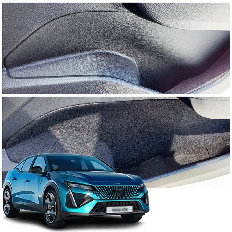 

Comfort Set for Peugeot 408 , Storage Compartments Anti-Vibration Sound Insulation Coating,Insulation Felt,Self-Fit Cut