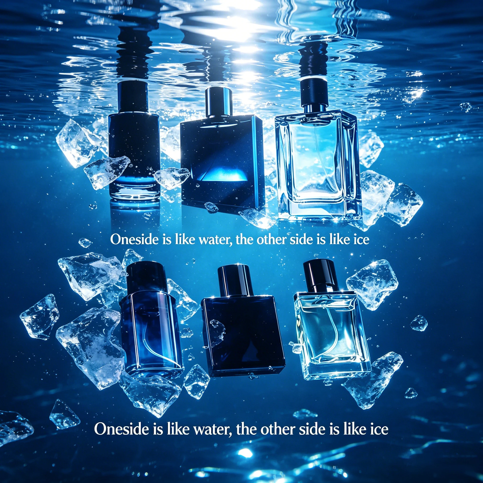 Jean Miss 3Pcs Men Perfume Gift Set Woody Aquatic Citrus Scent Eau de Toilette Long Lasting Masculine Fragrance Exquisite Blue Gift Box For Male Dating Travel Birthday Valentine Gift view 8