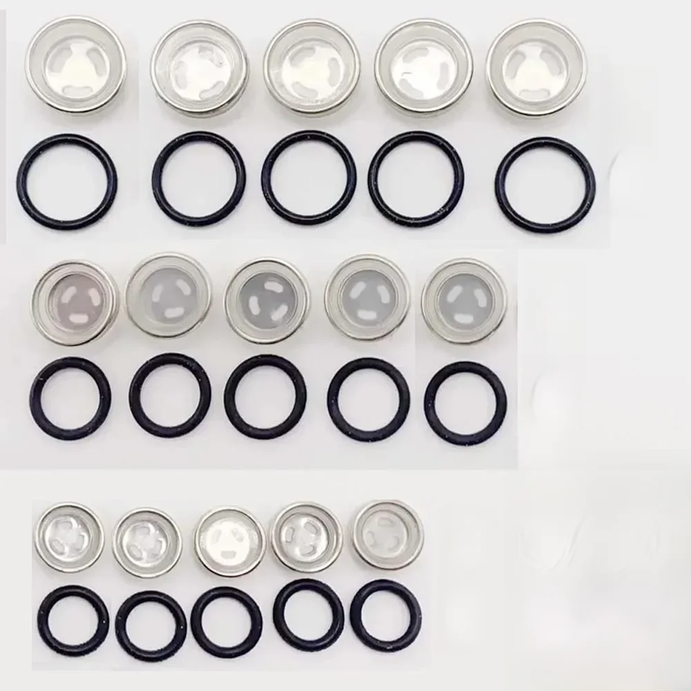 Pompe supérieure de moto, maître-cylindre, pompe de frein, miroir de fenêtre d'huile, verre de vue, joint en caoutchouc 18mm 14mm 12mm