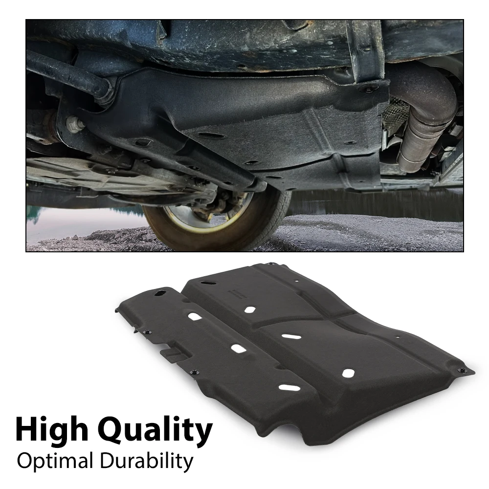 

Подходит для 15-20 F-150 Ford, брызговик под двигателем, брызговик, газовый двигатель Ml3Z-7222-D, черная защита от брызговика автомобиля