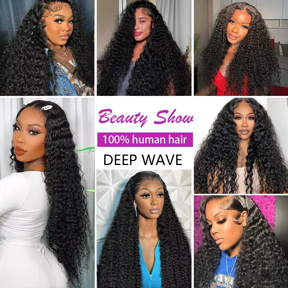 38 بوصة موجة عميقة حزم الشعر البشري 1/3/4 قطع 100% البرازيلي النسيج عذراء ريمي الشعر البشري الخام حزم الشعر البشري الباروكات