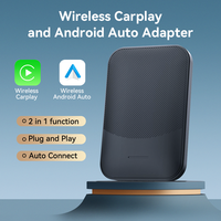 Acodo Carplay AI Box Wired to Wireless Android Auto Adapter Carplay Dongle Bluetooth WIFI Plug And Play For Toyota Honda VW Audi