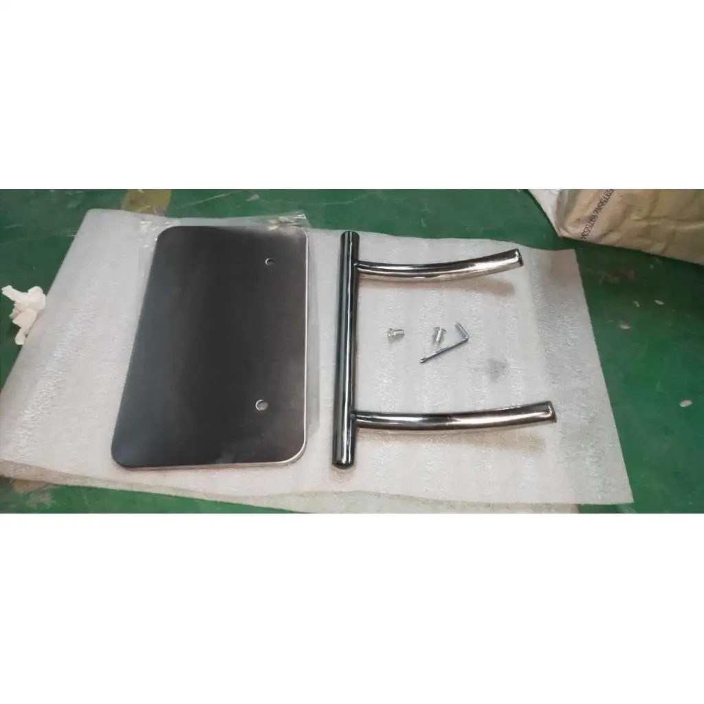 Parti accessorie per sedia da salone con poggiapiedi in acciaio inossidabile Comodo accessorio universale per sedia a pedale per parrucchiere con tatuaggi