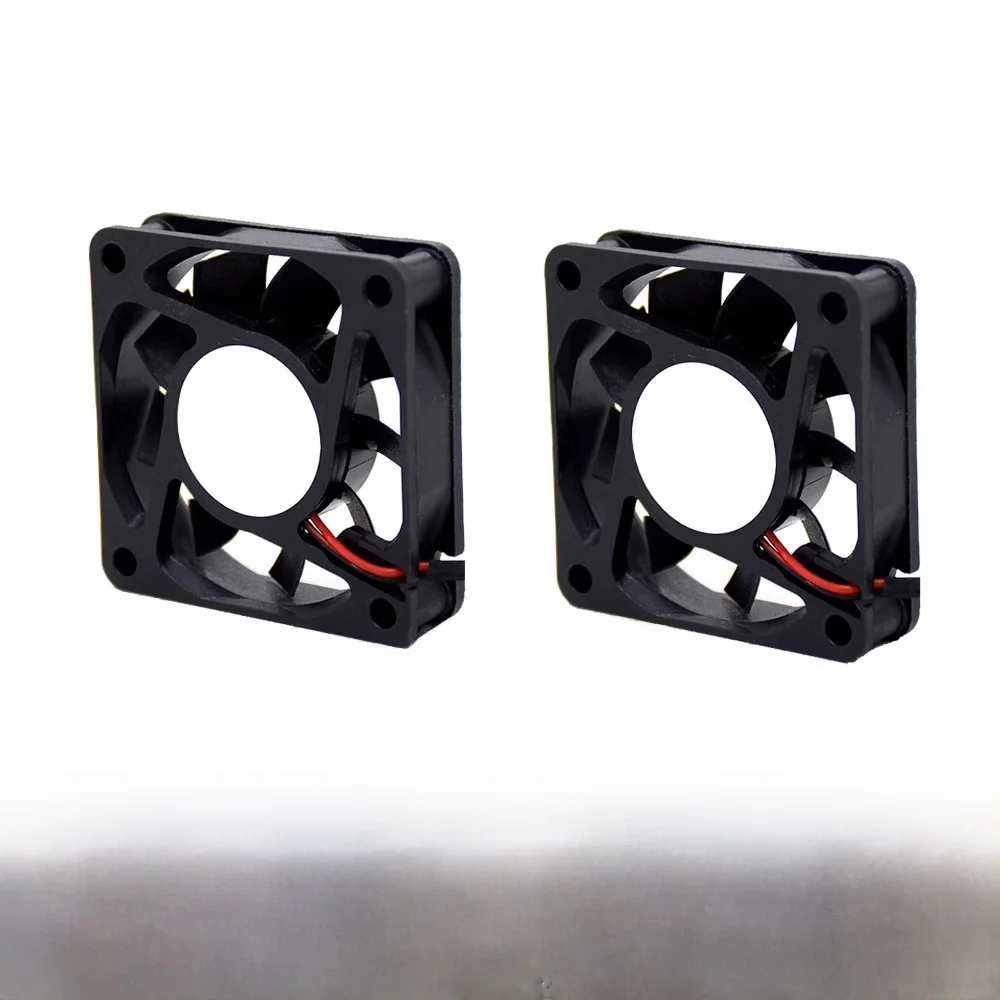 2 sztuk 6015 5V 12V 24V 2Pin bezszczotkowy DC wentylator wyciągowy 6cm 60mm 60x60x15mm sprzęt chłodnicy — zdjęcie produktu 6