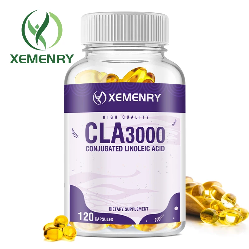 CLA 3000mg - Boost Energy, Improve Muscle Mass, and Boost Metabolism - 120 Capsules