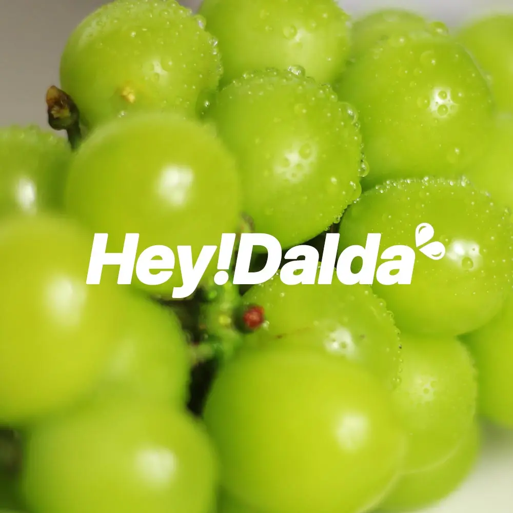 [هايدالدا] مسقط لامع مضمون الذوق 2 كجم عنب أخضر لامع