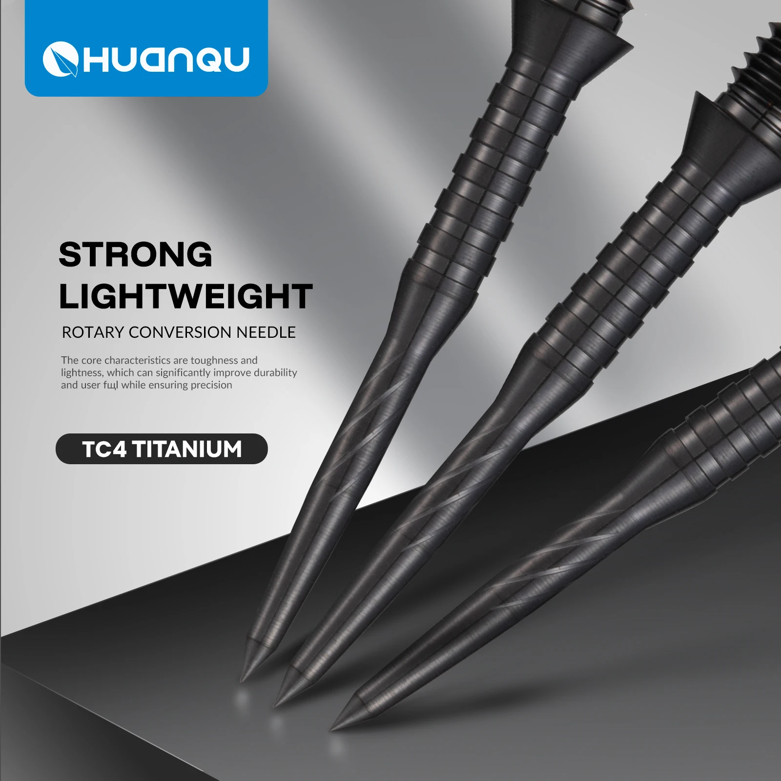 Huanqu Titanium Alloy Dart Tips 3-Pack Soft Tip to Steel Tip Converter 2Ba Standard Thread Replacement Tips 35mm High Strength Corrosion Resistant Dart Accessories 4 Colors Available view 5
