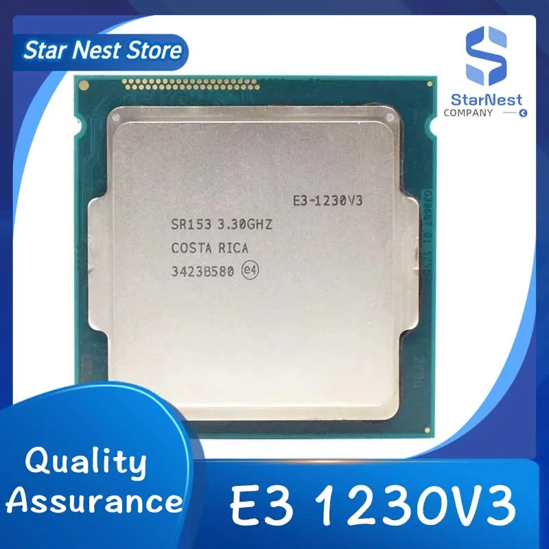 Xeon E3 1230 V3 1230 V3 3,3 GHz 4-rdzeniowy procesor LGA 1150