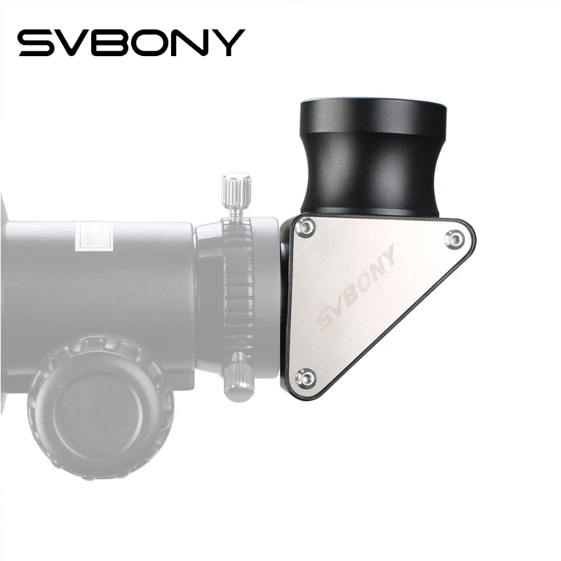 SVBONY Totalmente Metal 1.25" Espejos Diagonal 90 Grados para Refractor Astronomía Telescopio Full Metal SV188