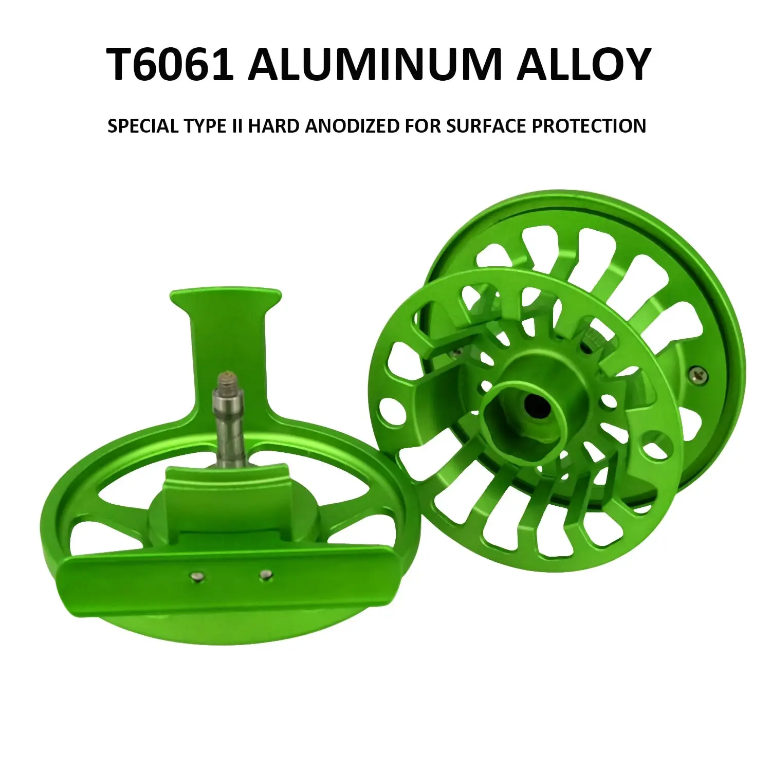 Aventik New Design Quality Fly Fishing Reel 3/5 5/7 7/9 Fly Reel Large Arbor Aluminum Fishing Reel Handle-Changed Reel