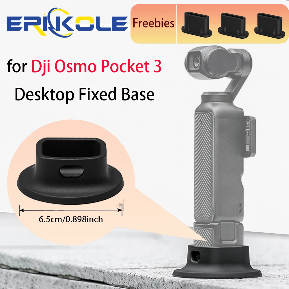 Desktop Stand Holder for dji Pocket 3 Supporting Base Mount for Dji Osmo Pocket 3 Accessories