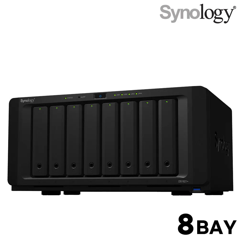 SINOLoginas DS1821 + 8Bay NAS storage case [HDD not included]