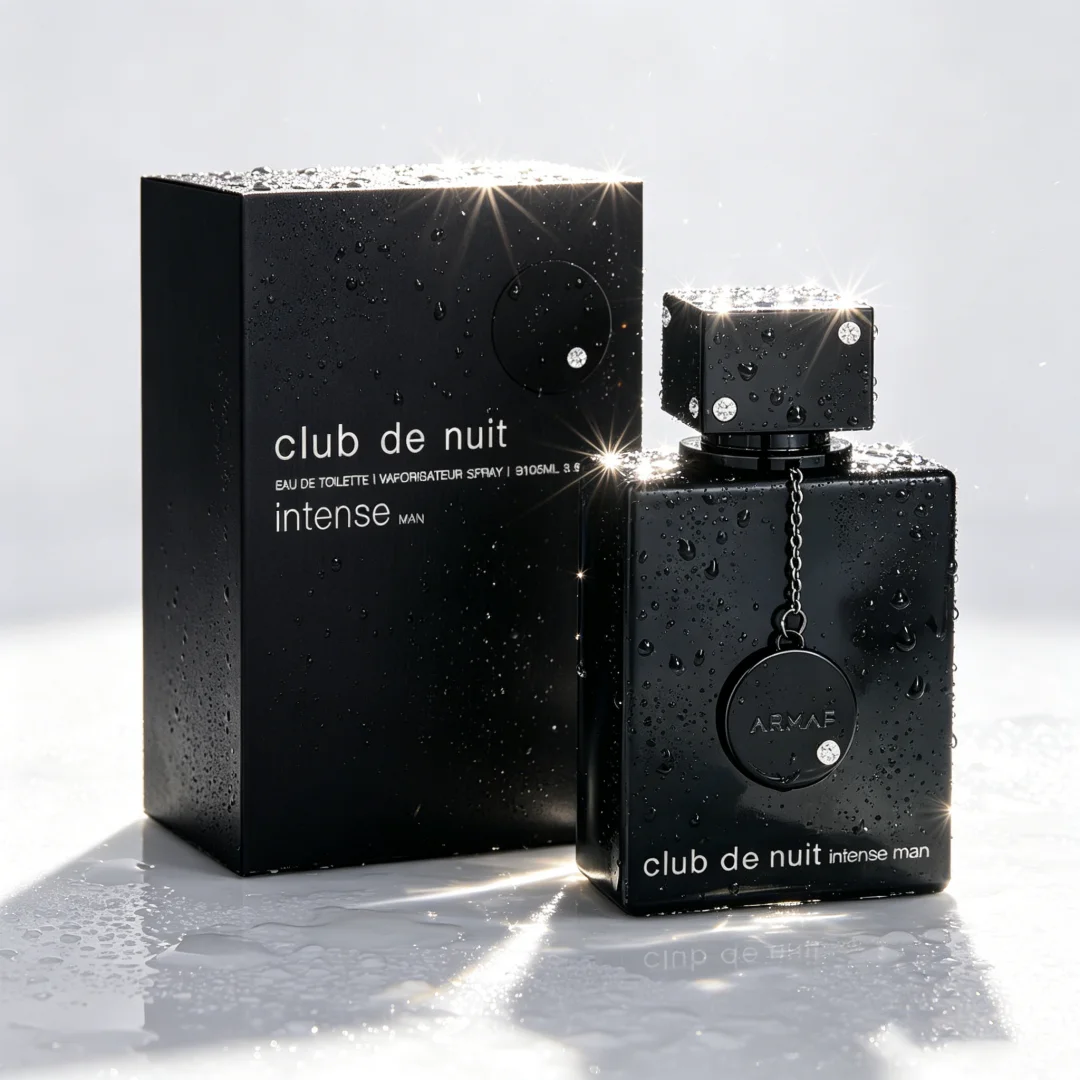 Armaf Club de Nuit para Homens EDP 105ml - Perfume Masculino Fresco Especiado com Notas de Maçã e Madeira, Alta Performance