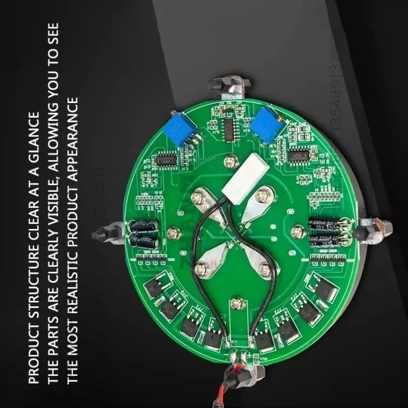 Spot quick delivery 500g/1000g magnetic levitation bare metal sports metal module